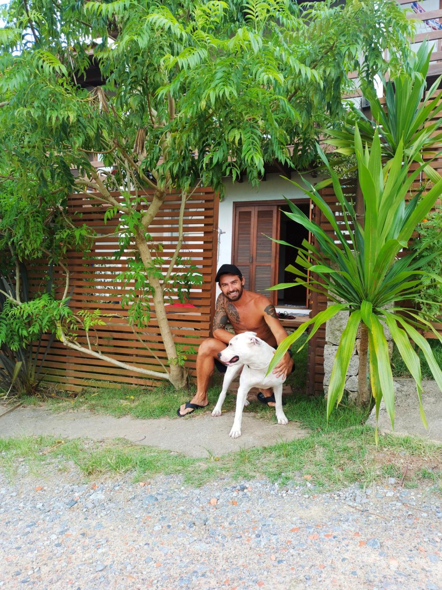 Casa Dos Ventos Hospedagem Praia Do Rosa Luaran gambar